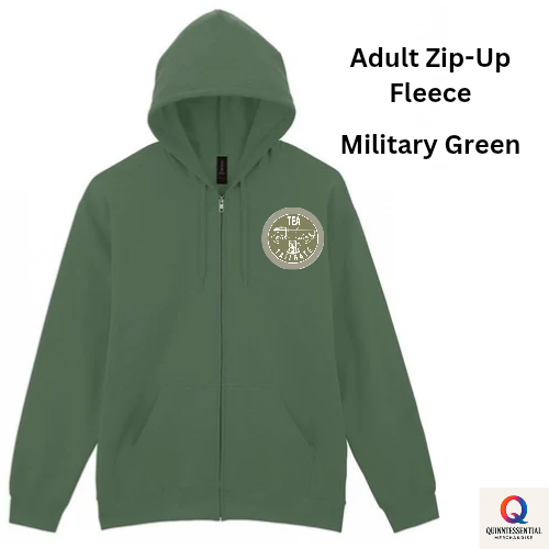 Tea on the Tailgate Original ZipUp Fleece Hoodies