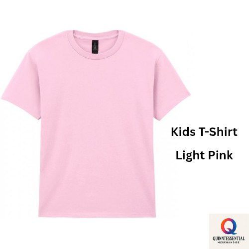 QM Personalised Kids Character T-Shirts