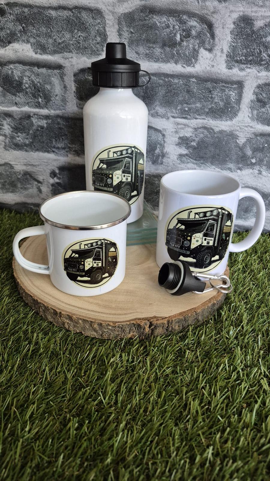 FLUFFY Aluminium Water Bottle