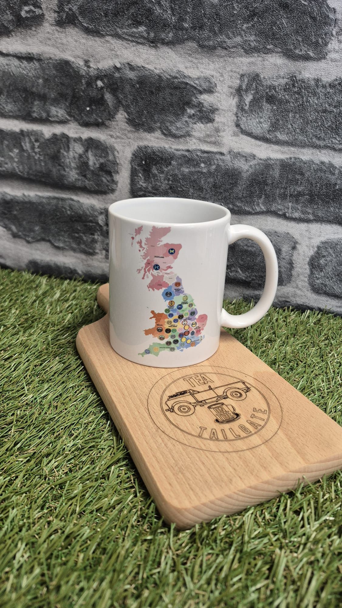 *LIMITED EDITION* Tea on the Tailgate Map Mug - Ceramic 11oz