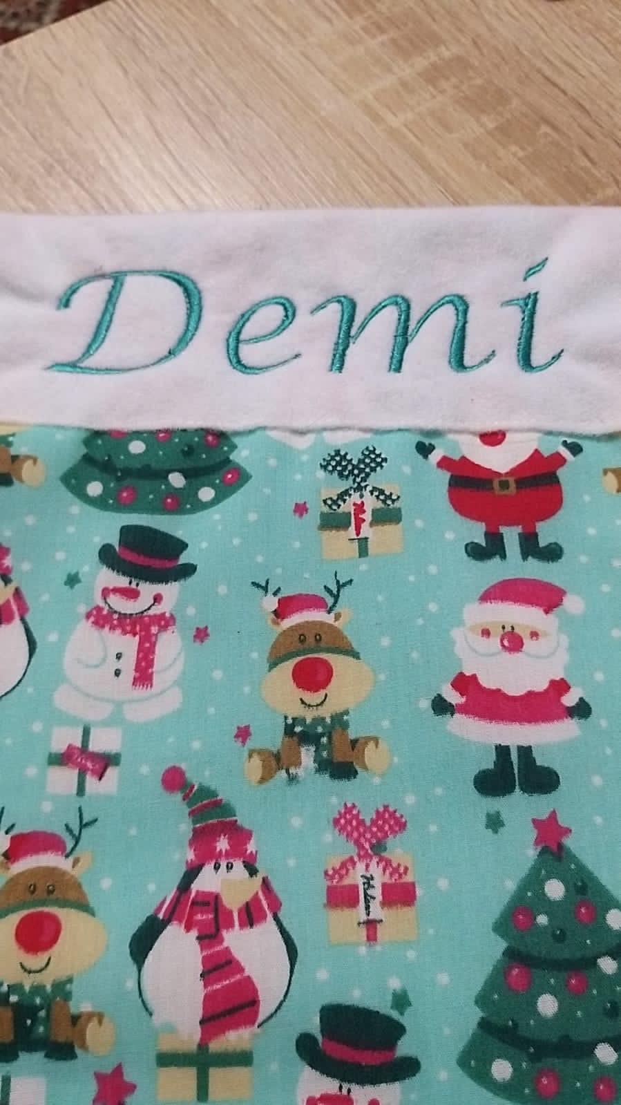 Handmade Personalised Christmas Stockings