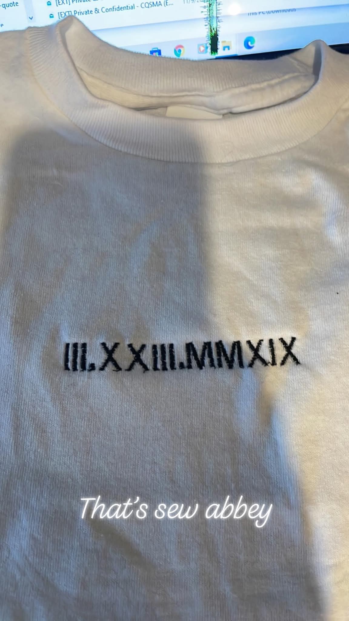 QM Roman Numeral 'Significant Date' Hoodies