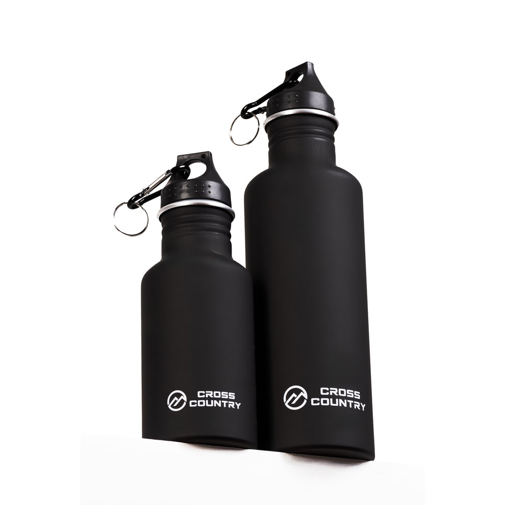 Cross Country Water Bottle with Carabiner