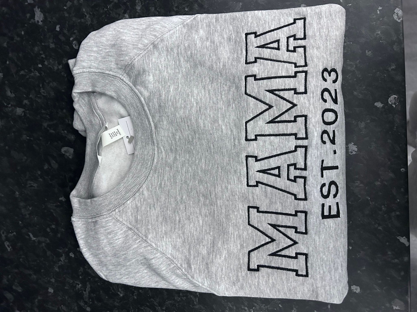 QM 'Mama Est.' Sweatshirt.