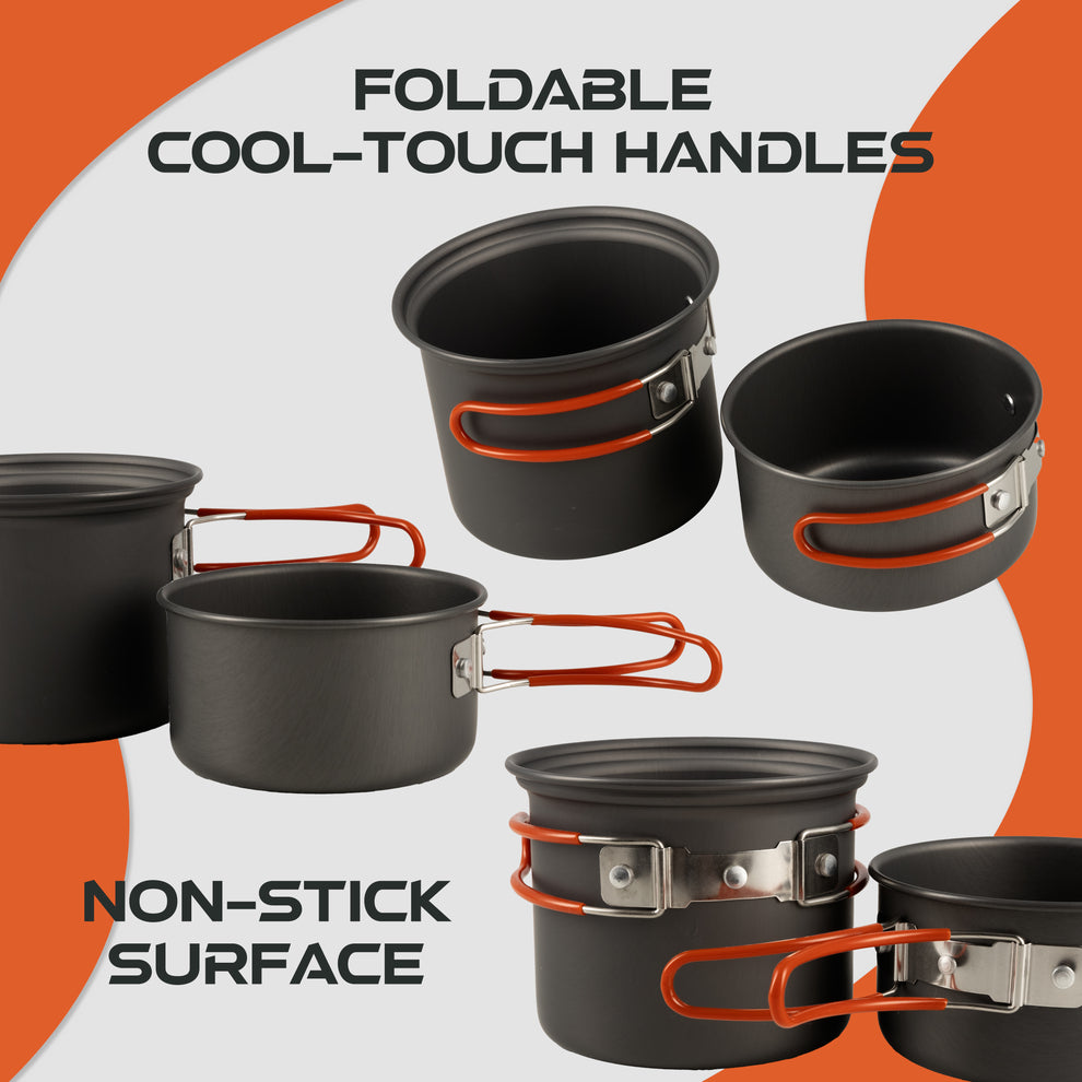 Cross Country Outdoor Cookwear Set - 2pc
