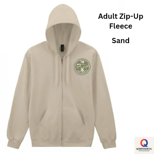 Tea on the Tailgate Original ZipUp Fleece Hoodies
