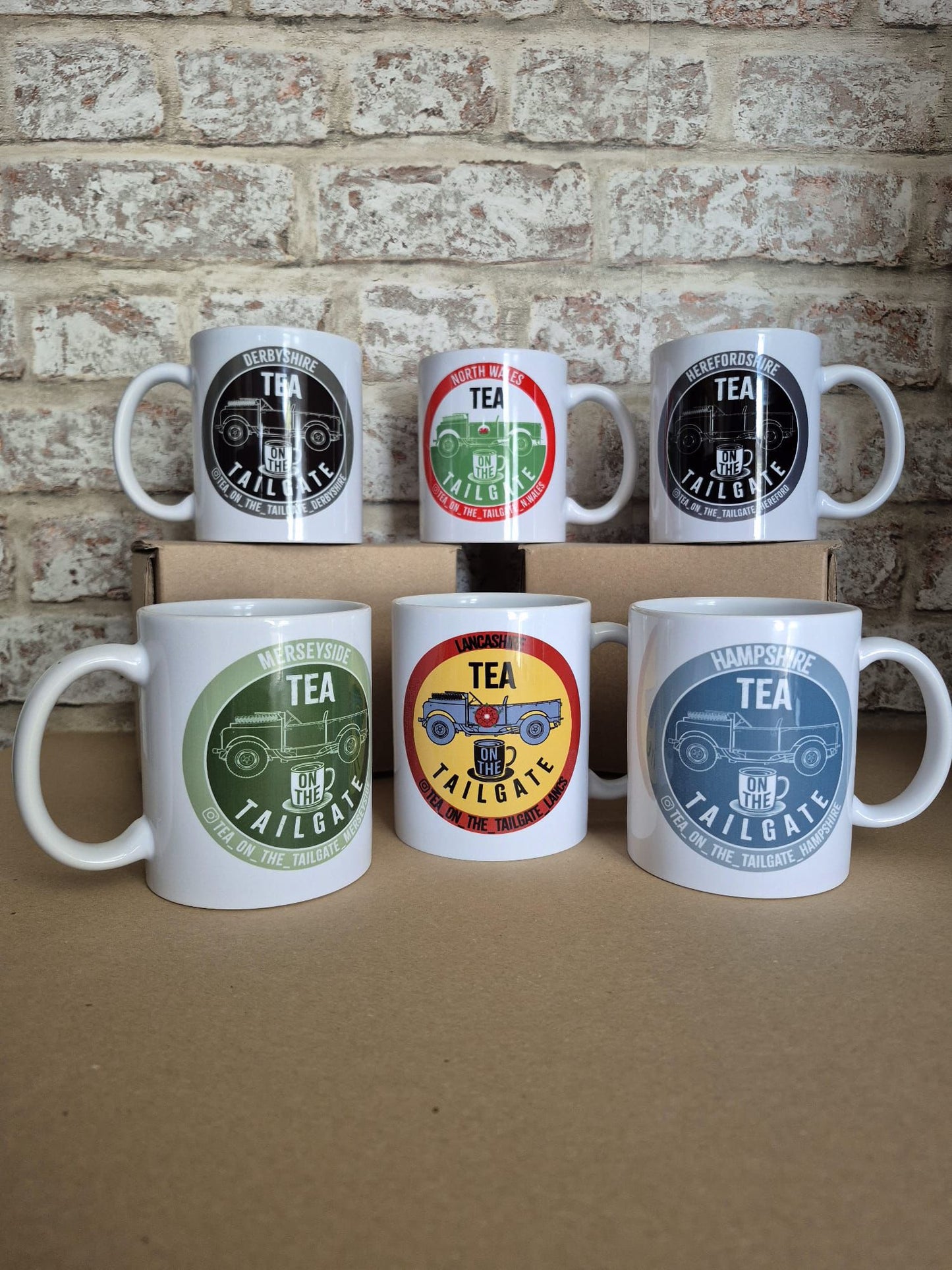 Tea on the Tailgate Ceramic Mugs - 11oz