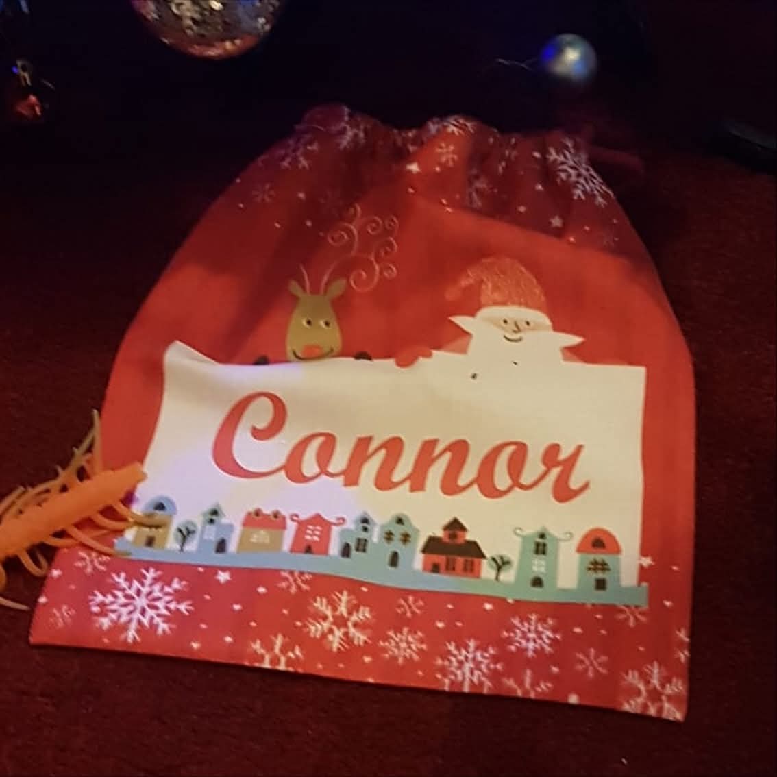 QM Personalised Christmas Sacks