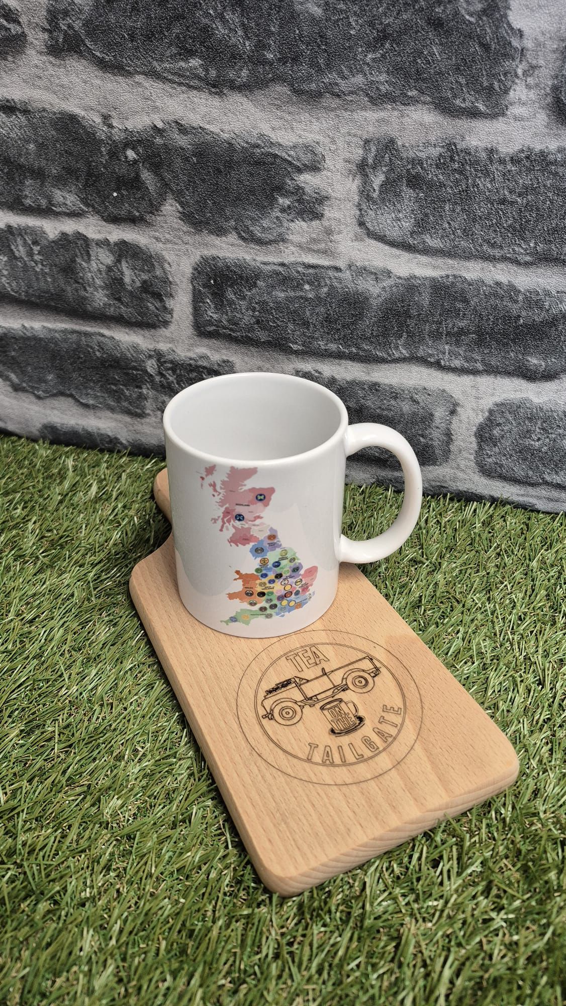 *LIMITED EDITION* Tea on the Tailgate Map Mug - Ceramic 11oz