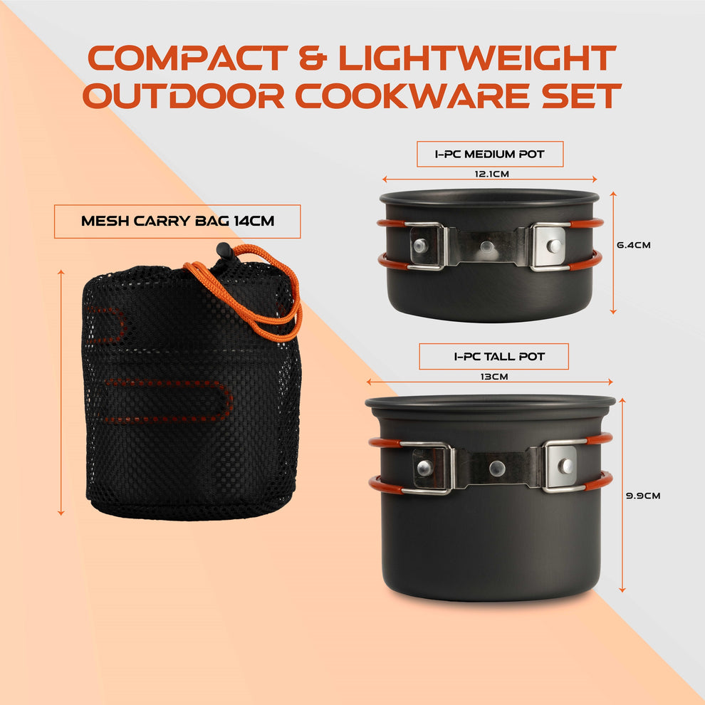 Cross Country Outdoor Cookwear Set - 2pc