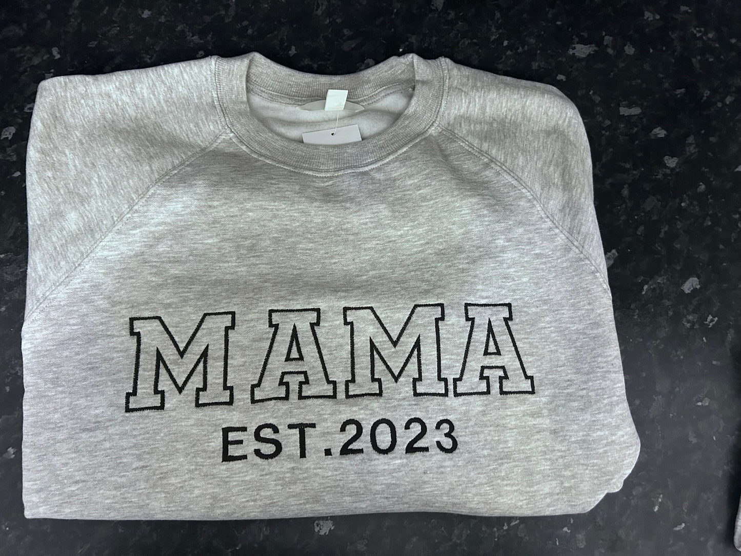 QM 'Mama Est.' Sweatshirt.