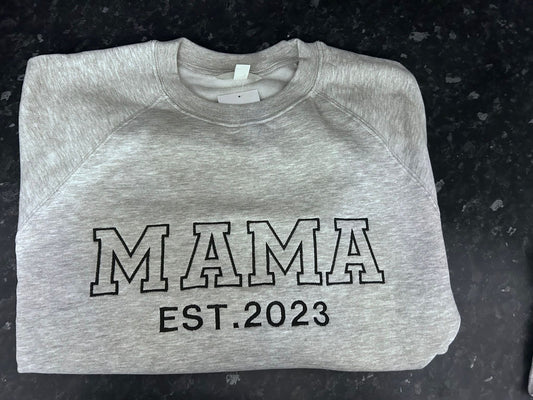 QM 'Mama Est.' Sweatshirt.