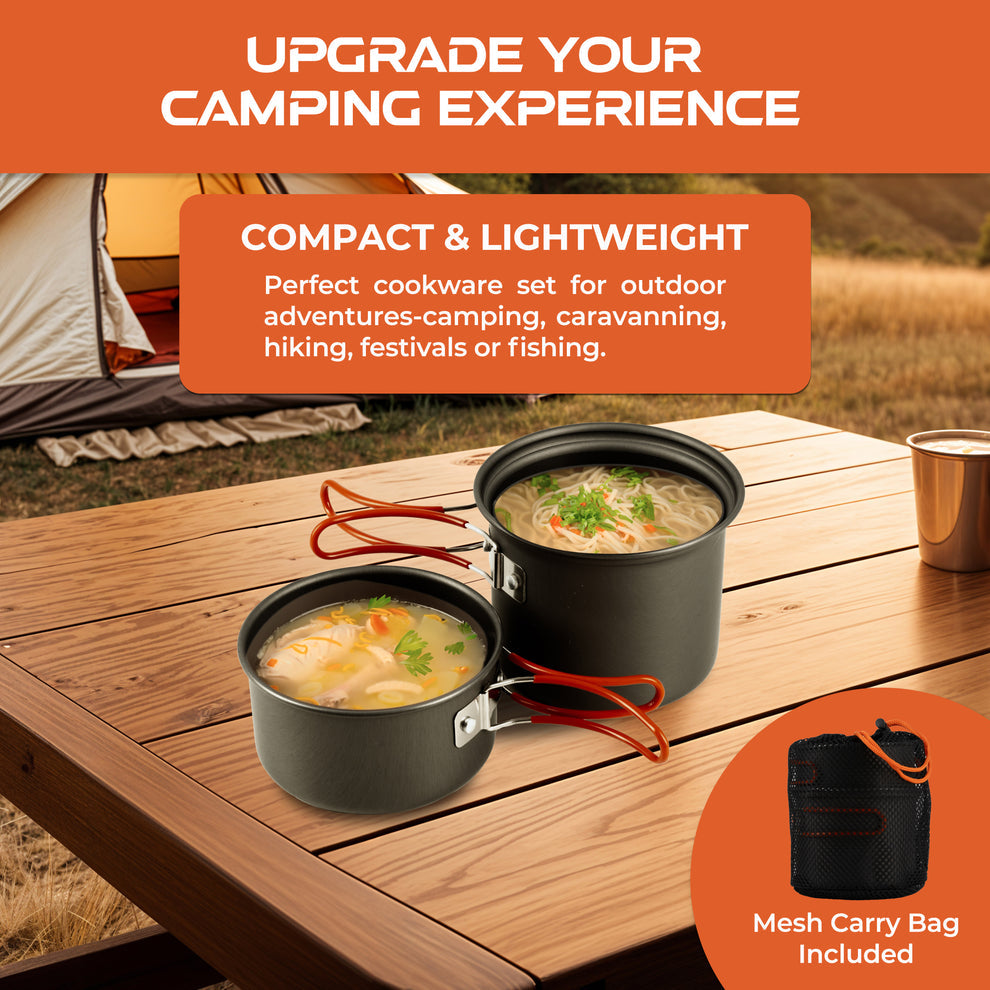 Cross Country Outdoor Cookwear Set - 2pc
