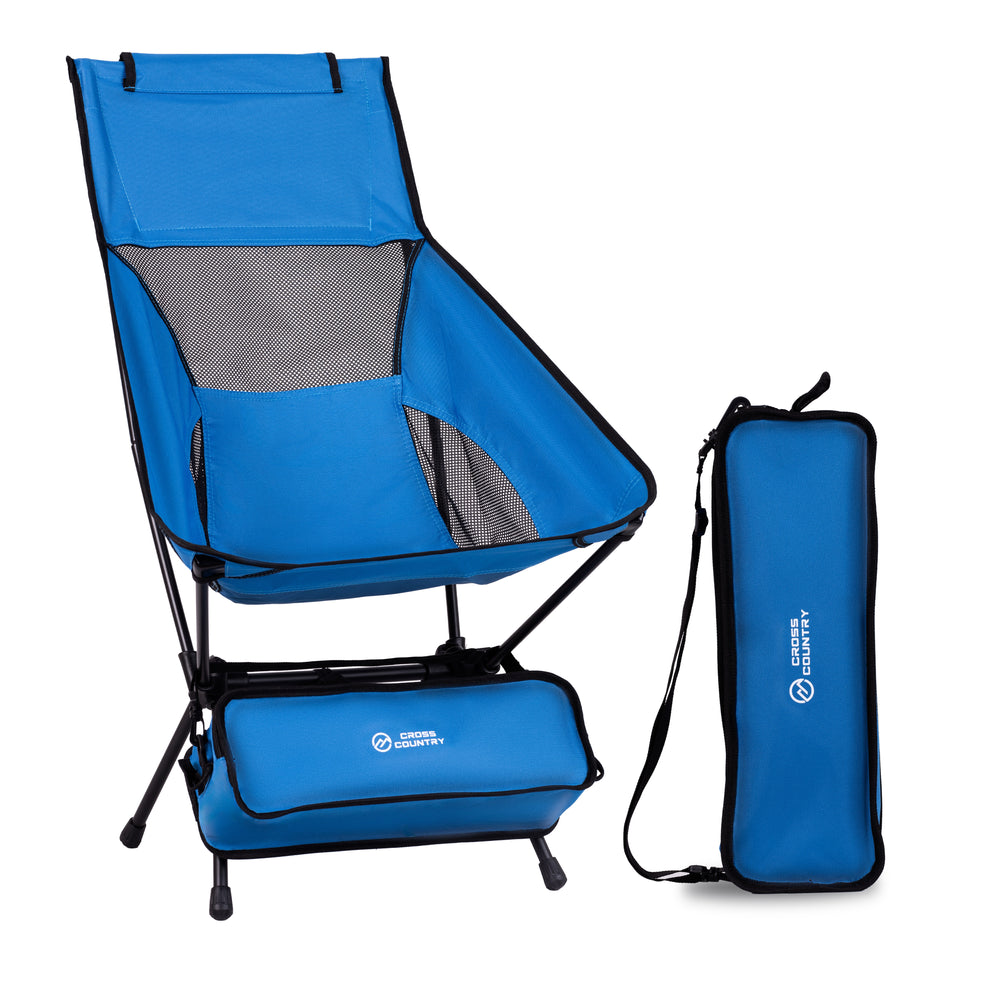 Cross Country Compact Camping Chair - High Back
