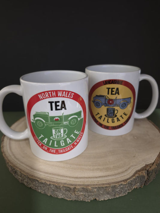 Tea on the Tailgate Ceramic Mugs - 11oz
