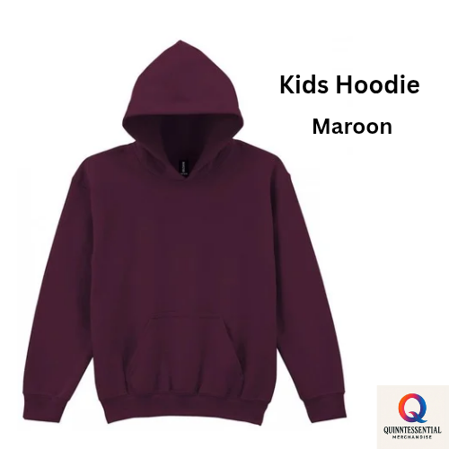 QM Personalised Kids Character Hoodies
